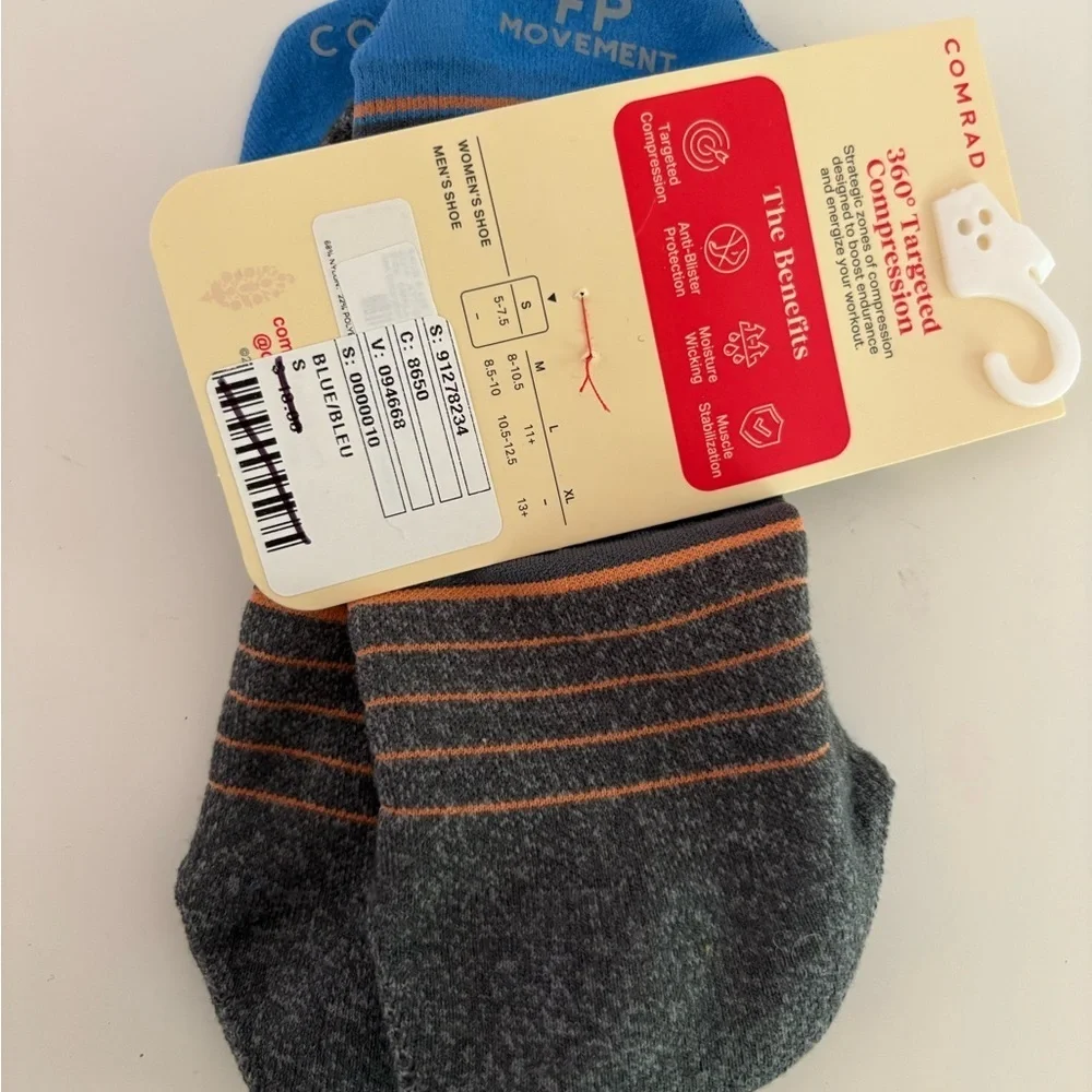 NWT Free People FP Movement x Comrad Ankle Tab Socks